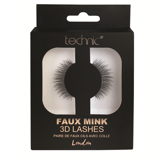 Technic faux mink 3d lashes London