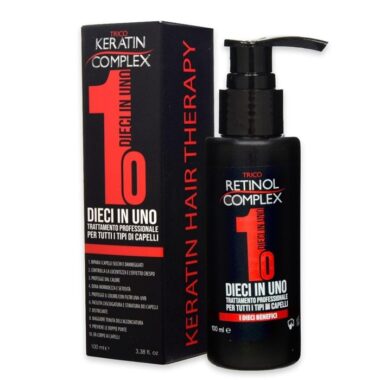 RETINOL COMPLEX MADE IN ITALY - 10 IN 1 KERATIN COMPLEX PROFESSIONAL TREATMENT HAIR